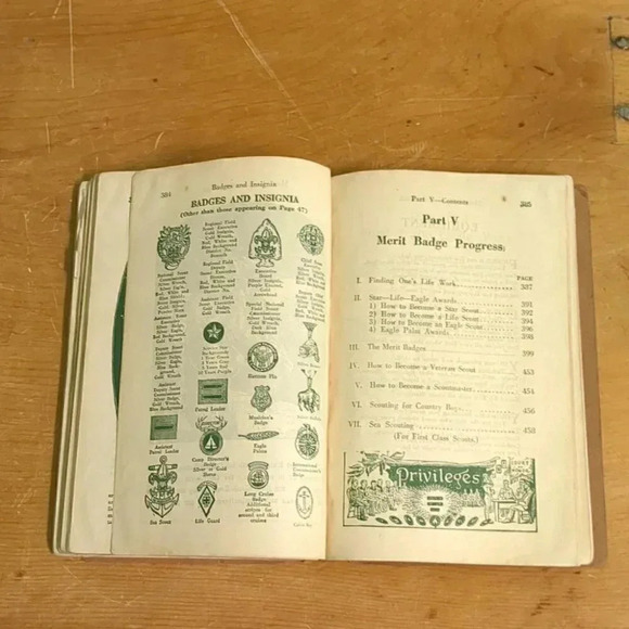 Handbook for  Boys, Boy Scouts of America (cover art by Norman Rockwell) - Picture 8 of 9